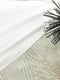 White Cotton Spandex Fine Rib Knit Jersey Fabric by the yard ATK00541R